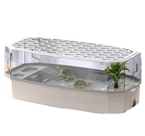 Groothandel Hoge Kwaliteit Ecologische Schildpad Tank Aquarium Voor Reptiel Aquatische Schildpad Zwembad Tank - Product Image 1