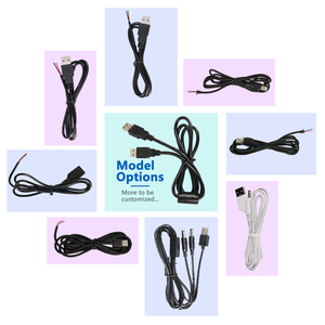 Câble <span class=keywords><strong>d</strong></span>'extension USB mâle-mâle en cuivre nu avec noyau en ferrite, 100 cm, 24+28AWG 4 conducteurs, cordon de <span class=keywords><strong>charge</strong></span> et de données USB - Product Image 5