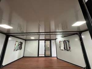 Maison en conteneur préfabriquée ignifuge imperméable au vent insonorisée extérieure moderne mobile hôtel extensible bon marché - Product Image 4