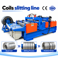 Fournisseur de ligne de découpe automatique de tôles en acier, machine de découpe de haute précision, machine de découpe de bobines