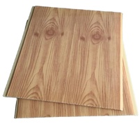 Meilleur prix, panneau imperméable résistant aux flammes, estampage à chaud, design bois, plafond en PVC
