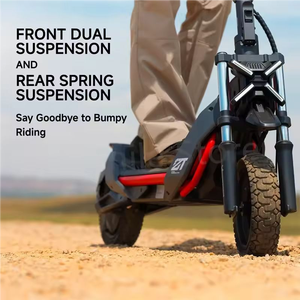 Stock UE Original <span class=keywords><strong>Ninebot</strong></span> par <span class=keywords><strong>Segway</strong></span> ZT3 Pro E Trottinette Électrique Moteur 650W 25km/h Max 70KM Autonomie Double Suspension - Product Image 5