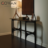 Table console en bois de frêne de style nordique écologique pour salon, chambre ou couloir d'hôtel