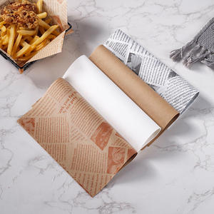 <span class=keywords><strong>Papel</strong></span> <span class=keywords><strong>Encerado</strong></span> para Envolver Alimentos con Logotipo Personalizado, <span class=keywords><strong>Papel</strong></span> Antigrasa para Envolver Hamburguesas, Sándwiches y Comida para Llevar - Product Image 6