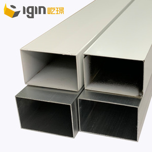 ท่ออลูมิเนียมสี่เหลี่ยม Yijing ขนาด 67x44 มม. ผลิตจากอลูมิเนียมอัลลอย 6063 สำหรับงานก่อสร้างและตกแต่ง - Product Image 3
