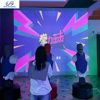Machines d'arcade de boxe intérieures Sqarcade avec projection d'entraînement, jeux interactifs de boxe en réalité augmentée, simulateur de boxe, équipement de jeu à louer