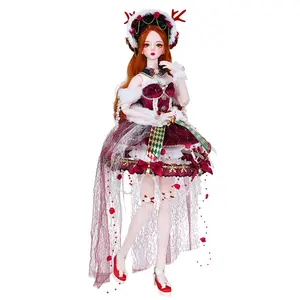梦幻仙女定制制作便宜的真正婴儿公主时尚塑料定制女孩BJD娃娃