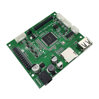 Módulo de Reproducción de Video HD 1080P, Placa Decodificadora MP4, Placa Controladora LVDS, C80LV, Pantalla Publicitaria Horizontal/Vertical