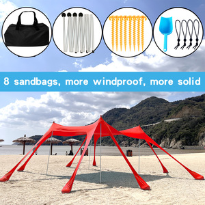 Toldo Manual para Playa, Protección Solar, Portátil, de una Sola Pieza, en Existencia, Venta Caliente 2026 - Product Image 6