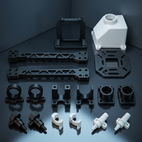Brazos de pulverización para drones agrícolas de PETG impresos en 3D por FDM, piezas personalizadas para UAV, precisión OEM