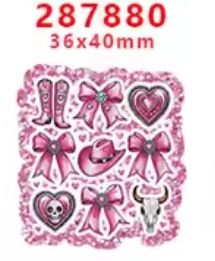 acrylic flatbacks Style 1