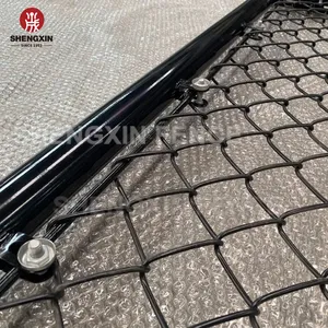 Clôture en treillis métallique durable OEM d'usine, vente en gros, clôture en treillis galvanisé, clôture en chaîne de 8 pieds, panneau de clôture en fil métallique - Product Image 3