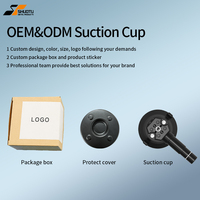 Support de caméra à ventouse personnalisé de 3 pouces, usiné avec précision par CNC, pour la prise de vue vidéo avec caméra d'action