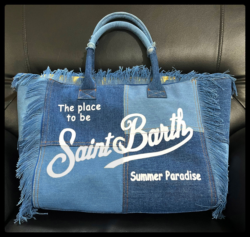 Denim a blocchi di colore