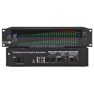 Equalizzatore Digitale Professionale a 31 Bande per Computer, per Casa e Palco, con Riduzione del Rumore, EQ per Alti-Medi-Bassi, in Metallo - Product Image 1