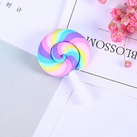Breloques en résine sucette douce bonbons faits à la main bricolage accessoires alimentaires crème Gel accessoires