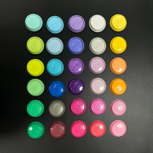 Cola có thể định hình lọ Kẹo hộp Nhựa Tùy Chỉnh chai Kẹo với nắp màu khác nhau - Product Image 5