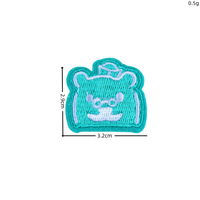 Patchs brodés thermocollants, motifs variés d'animaux, de nourriture et d'objets quotidiens pour vêtements, sacs, chapeaux, porte-clés et projets de bricolage