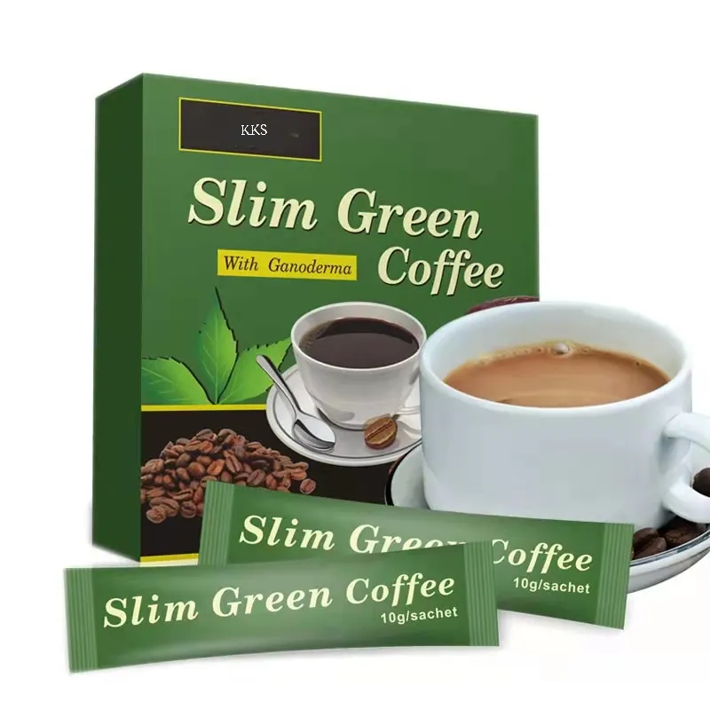 Extraits de plantes naturelles, supplément de perte de poids, poudre de café vert amincissant, poudre de combustion des graisses