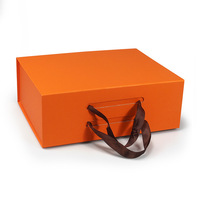 Caja de Papel Personalizada de Lujo con Tapa Magnética Abatible para Ropa, Joyería, Perfume, Regalo, con Cinta y Papel Metalizado