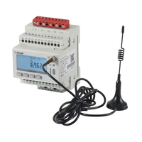 Medidor de Riel DIN Trifásico Acrel ADW300, Monitoreo de Energía IoT, Análisis, RS485, 4G/WIFI/Lorawan, Precisión de 0.5S para Monitoreo de Transformadores