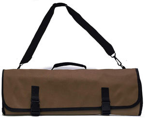 Sac à couteaux de chef, sac de transport pour couteaux en toile cirée, sac à couteaux résistant et imperméable, étui à couteaux enroulable - Product Image 4