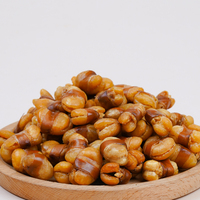 Collations uniques de fèves cuites au four haut de gamme aux haricots salés croustillants avec une saveur riche, idéales pour les moments de loisirs, emballage en vrac dans des sacs