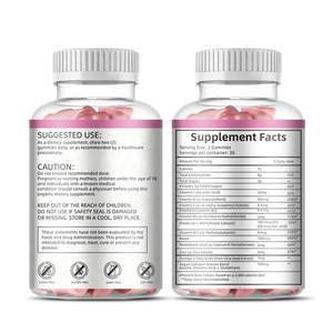 Gomitas Multivitamínicas de Marca Privada para Hombres y Mujeres con Vitamina C, Zinc y Biotina para el Cabello - Product Image 2