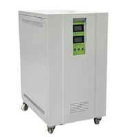 Régulateur de tension automatique triphasé AVR-20kVA avec affichage numérique, protection contre les surcharges et les courts-circuits, matériau en cuivre SVC AC