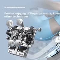 Chaise de produits de massage de soins de santé R6A avec masseur de jambe arrière de pied machine de massage complet du corps