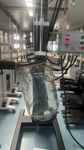 Multifunctional 50L Jacketed Glass Reactor High-Efficiency Reaction <b>Kettle</b> Electric Lifting Tilting Systems Core Motor Component - Product Image 5