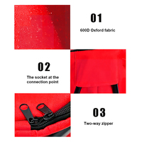Sacs isothermes personnalisés pour le camping en plein air, le barbecue, le jardin, avec support, chaise pliante en acier pour la plage, seau à glace, sac isotherme