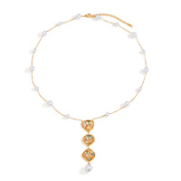Pendentif unique en coquille d'ormeau, boucles d'oreilles, collier, bracelet et bague tendance, bijoux simples pour femmes, vente en gros 2026 TGES9055