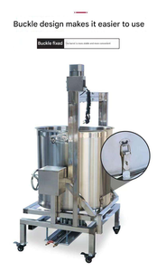 Mezcladora Industrial Eléctrica Automática de Gran Capacidad, Olla de Cocina de Acero Inoxidable de Grado Alimenticio para Uso Comercial, Máquina para Salsas de 10-600 Libras - Product Image 6