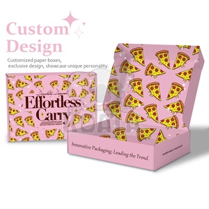 Boxer de papier pliable de nourriture jetable d'emballage alimentaire pour l'emballage chaud de <span class=keywords><strong>pizza</strong></span> de nourriture d'hamburger - Product Image 6