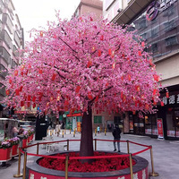 Árbol de Melocotón Artificial de FRP para Interiores y Exteriores, Proyectos de Paisajismo para Hoteles y Áreas Escénicas - Árbol Artificial Biomimético