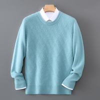 Pull en laine pour homme, pull à manches longues tricoté, mode décontractée automne-hiver, logo personnalisé disponible, support OEM/ODM