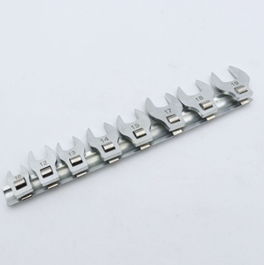 Llave de trinquete de boca abierta ajustable de 3/8 pulgadas con cabezal convertible, tipo L, de apertura rápida - Product Image 5