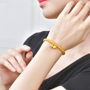 Tibetan <b>Silver</b> <b>Bracelet</b> With Lotus Seedpod And Heart <b>Charms</b> Unisex Jewelry Gift From Haifeng Guangdong - Product Image 4