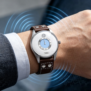 Reloj Personalizado con Control por Radio, Reloj de Salto de Hora, Movimiento de Cuarzo Japonés, Sincronización Atómica, Resistente al Agua 5ATM, Caja de Acero Inoxidable - Product Image 4