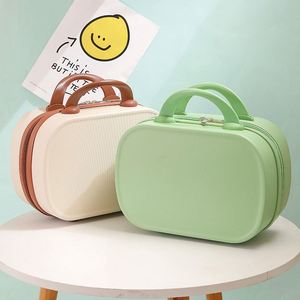Valise à main contrastée BSCI pour femme, petite trousse de maquillage pratique, étui de voyage 14 pouces avec serrure à combinaison - Product Image 2