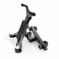 Support de tablette PC pour siège arrière de voiture, réglable en hauteur, en ABS, pour téléviseurs de 8 à 12 pouces, support de fixation pour appuie-tête