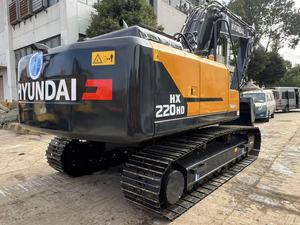 Excavatrice sur chenilles d'origine Hyundai HX220 avec moteur Cummins, neuve, à bas prix, nouvelle excavatrice Hyundai HX220HD, 22 tonnes, excavatrice d'occasion moyenne - Product Image 6