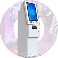 Игровой киоск UNISPOT UAM-S02 с выдачей призов, световая панель, аппарат для выдачи билетов Genmega ATM, оборудование Pyramid Sentry Steel 9+