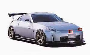 Pour Nissan 350Z C-West Big Surround Ensemble de 5 pièces pour Nissan 350Z C-West Big Surround Ensemble de 5 pièces - Product Image 2