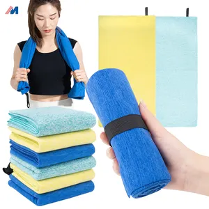 Hoge Kwaliteit Aanpasbare Sneldrogende En Anti-Bacteriële Microfiber Met Logo Kenmerken Koeling En Cool Voor Sport Gym Handdoek