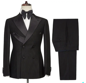 Completo <span class=keywords><strong>da</strong></span> Uomo Elegante XXS-7XL: Blazer e Pantaloni Slim Fit per Occasioni Formali e Business - Product Image 4