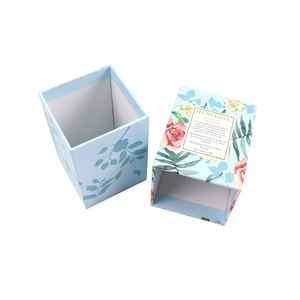 Cartera de perfume de lujo de alta calidad, caja de exhibición de laminación mate personalizada, forro de esponja de impresión en relieve hecho en fábrica - Product Image 1