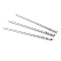 Tige de suspension d'échappement robuste avec tête en forme de flèche droite de 3/8x7 pouces, tige de suspension d'échappement en acier inoxydable 1 2 3/8 3 8 1/2 pouces