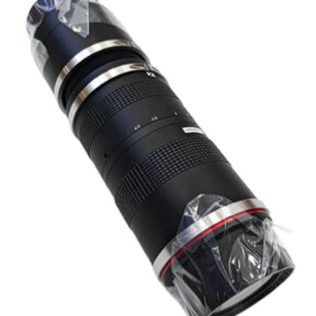High Resolution 16K 120mm F4.5-F22 M90-mount 0.13X-0.376X Industrial Line Scan Lens